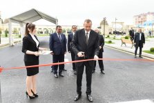 Президент Ильхам Алиев принял участие в открытии нового комплекса общежития Азербайджанского государственного аграрного университета в Гяндже (ФОТО)