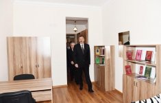 Президент Ильхам Алиев принял участие в открытии нового комплекса общежития Азербайджанского государственного аграрного университета в Гяндже (ФОТО)