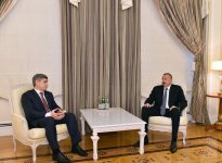 Президент Ильхам Алиев принял главу МВД Молдовы (ФОТО)