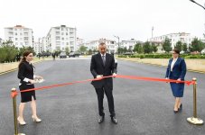 Президент Ильхам Алиев принял участие в открытии новой школы в поселке Масазыр Абшеронского района (ФОТО)
