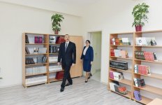 Президент Ильхам Алиев принял участие в открытии новой школы в поселке Масазыр Абшеронского района (ФОТО)