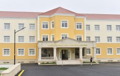 Президент Ильхам Алиев принял участие в открытии новой школы в поселке Масазыр Абшеронского района (ФОТО)