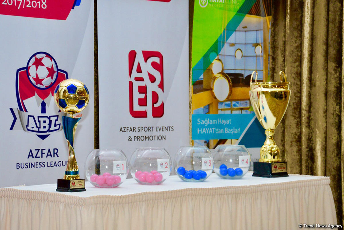 В Баку прошла жеребьевка стадии play-off  AZFAR Business League – чемпионат вызвал большой интерес (ФОТО)