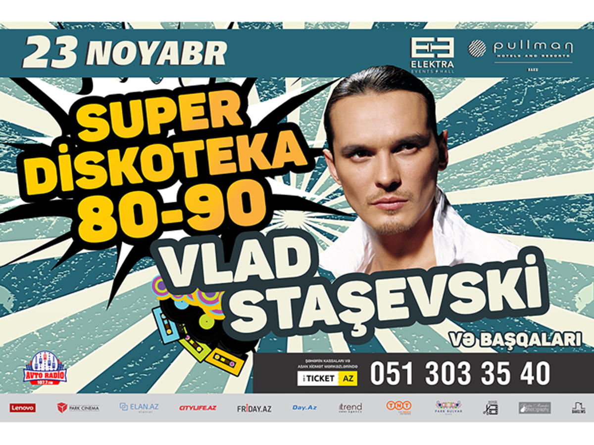 Влад Сташевский обратился к бакинцам (ВИДЕО)