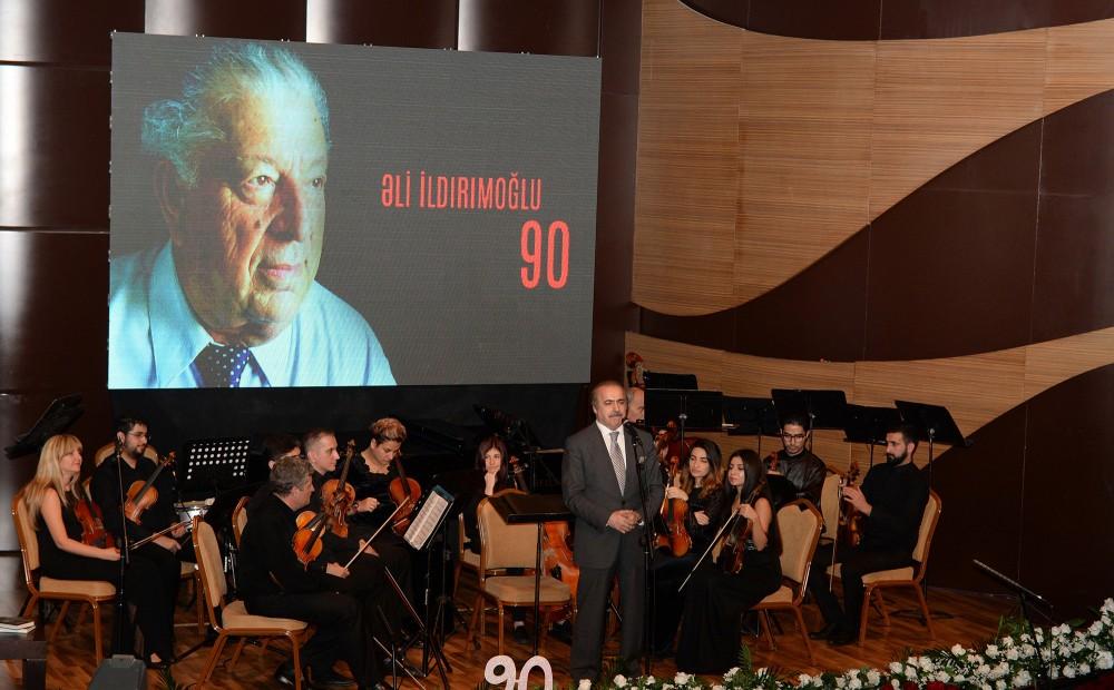В Баку прошел торжественный вечер  в честь 90-летия Али Ильдырымоглу (ФОТО)