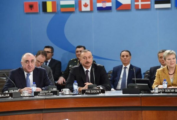President Aliyev attends NATO North Atlantic Council meeting