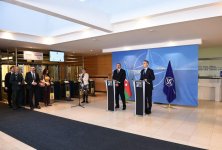 Президент Ильхам Алиев: Сотрудничество Азербайджана с НАТО имеет большой потенциал (ФОТО)