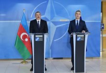 Президент Ильхам Алиев: Сотрудничество Азербайджана с НАТО имеет большой потенциал (ФОТО)