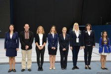 Объединенные соревнования по 4 видам гимнастики в Баку продолжают «художницы» и представители аэробики (ФОТО)