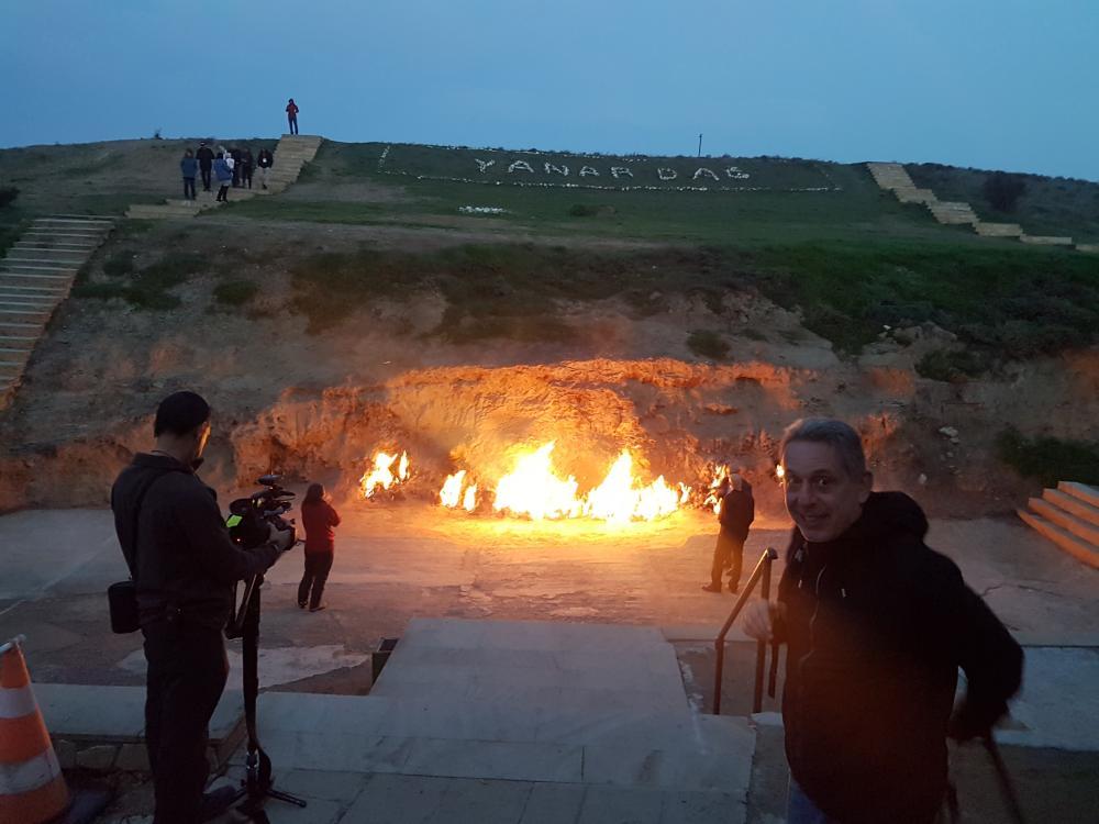 Израильское телевидение в Азербайджане - туризм и национальная кухня (ФОТО)