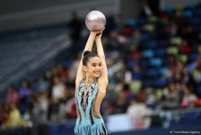 Стартовал третий день чемпионатов Азербайджана и первенств Баку по 4 гимнастическим дисциплинам (ФОТО)