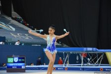Стартовал заключительный день чемпионатов Азербайджана и первенств Баку по 4 гимнастическим дисциплинам (ФОТО)