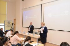 В Бакинском Филиале МГУ впервые в Азербайджане прошел Международный  Географический диктант-2017 (ФОТО)