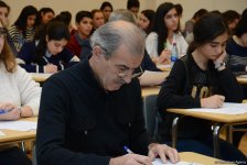 В Бакинском Филиале МГУ впервые в Азербайджане прошел Международный  Географический диктант-2017 (ФОТО)