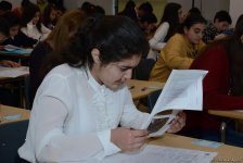 В Бакинском Филиале МГУ впервые в Азербайджане прошел Международный  Географический диктант-2017 (ФОТО)