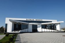 Президент Ильхам Алиев принял участие в открытии Музея флага в Сабирабаде (ФОТО)
