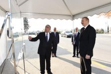 Президент Ильхам Алиев принял участие в открытии автодороги Тертер-Сейдимли-Гарадаглы-Саров (ФОТО)