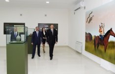 Президент Ильхам Алиев принял участие в открытии Тертерского историко-краеведческого музея (ФОТО)