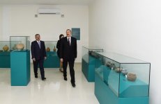 Президент Ильхам Алиев принял участие в открытии Тертерского историко-краеведческого музея (ФОТО)
