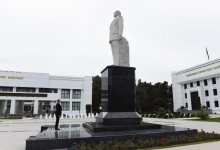 Президент Ильхам Алиев прибыл в Сабирабадский район (ФОТО)