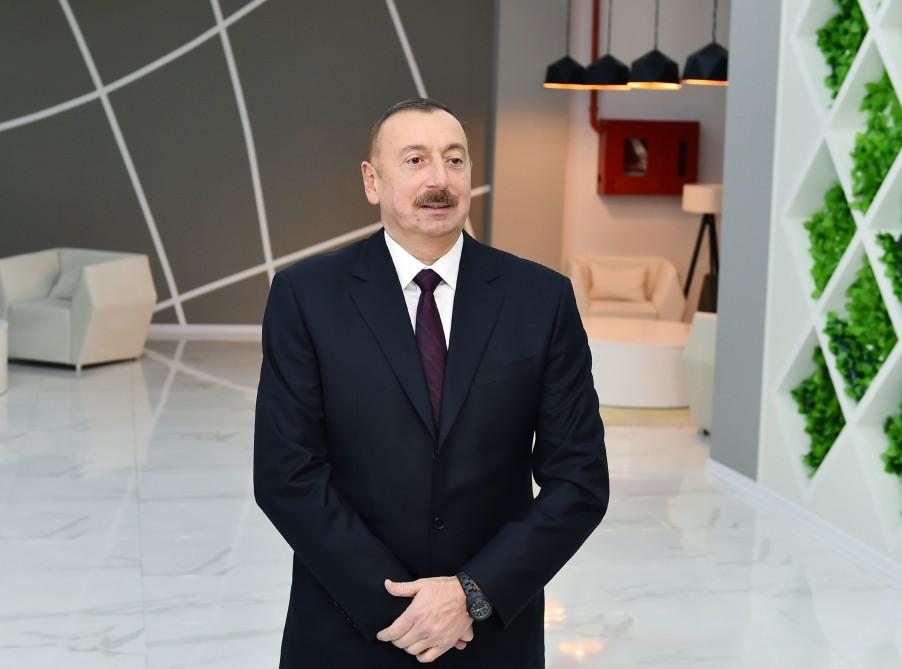 President Ilham Aliyev: Azerbaijan is successfully completing 2017