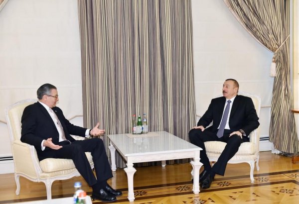 Ilham Aliyev receives Costa Rican FM
