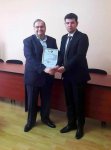 Шафига Мамедова и Джамиль Гулиев наградили призеров конкурса "Время и пространство" (ФОТО)
