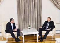 Президент Ильхам Алиев принял делегацию компании CISCO (ФОТО)