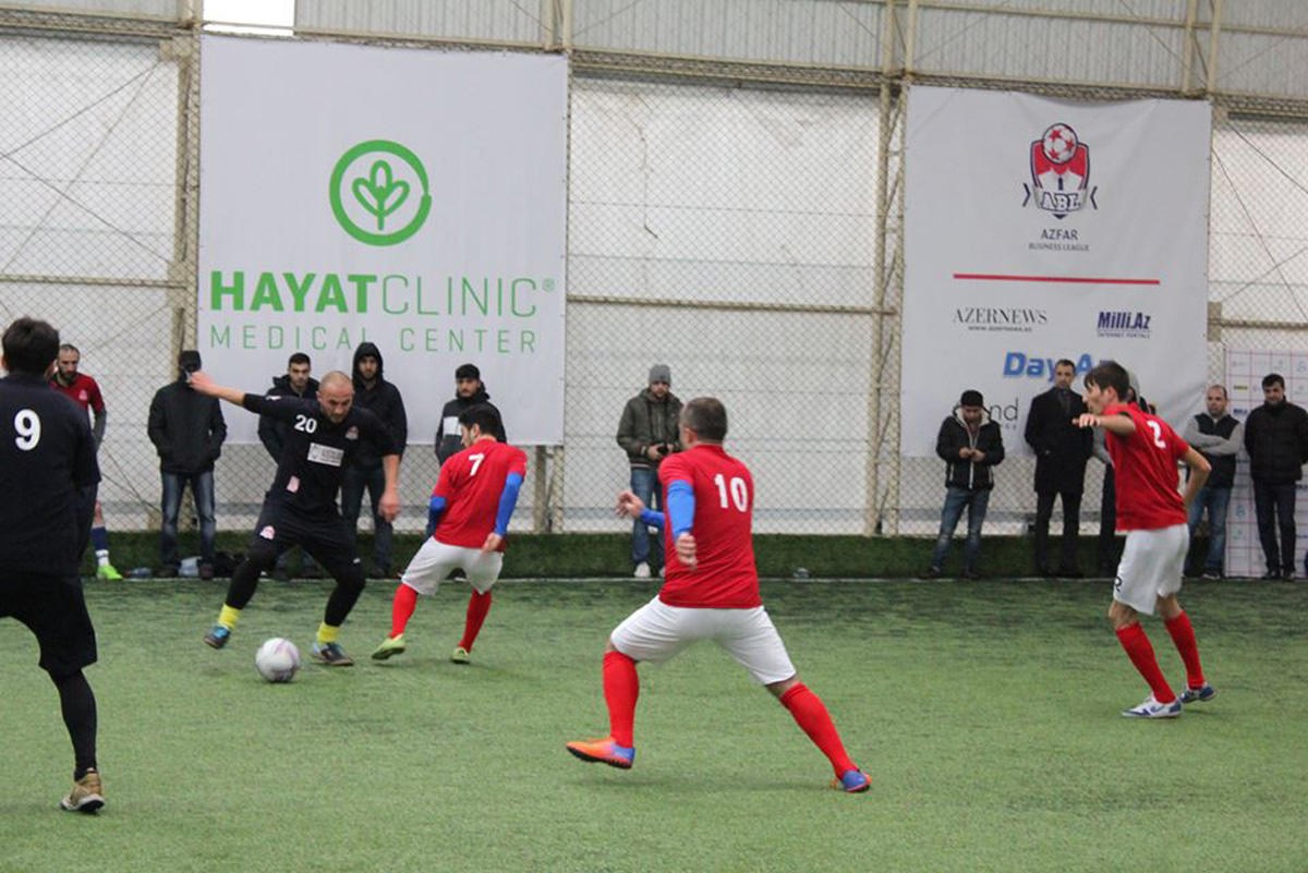 Интересные моменты четвертьфинала AZFAR Business League (ФОТО)