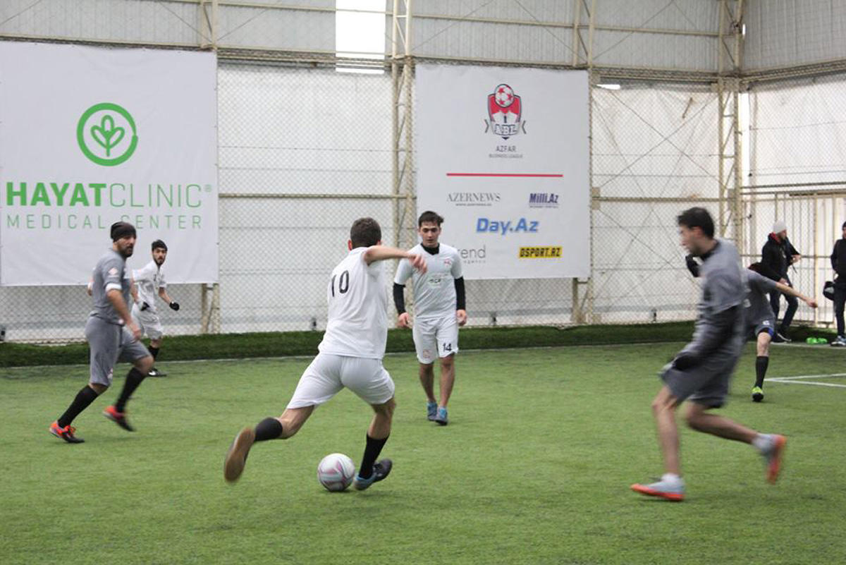 Интересные моменты четвертьфинала AZFAR Business League (ФОТО)