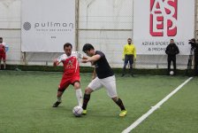 Интересные моменты четвертьфинала AZFAR Business League (ФОТО)
