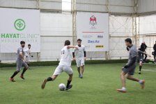 Интересные моменты четвертьфинала AZFAR Business League (ФОТО)