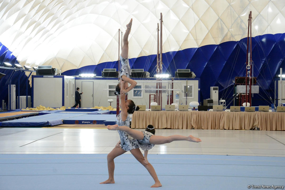 Azerbaijan and Baku Championships in three gymnastics disciplines kick off (PHOTO)
