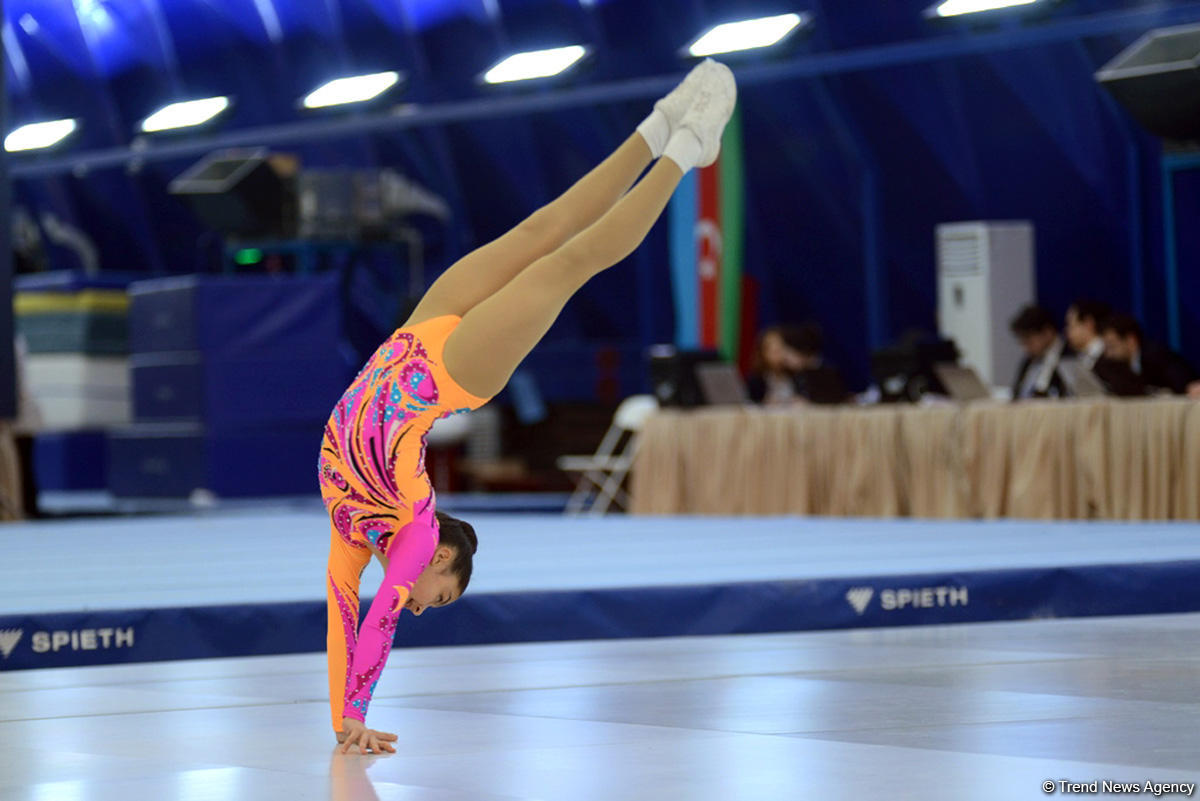 Завершились первенства Азербайджана и чемпионаты Баку по трем гимнастическим дисциплинам (ФОТО)