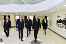 Президент Ильхам Алиев ознакомился с условиями, созданными после капремонта во Дворце культуры “Кимьячи” в Сумгайыте (ФОТО)
