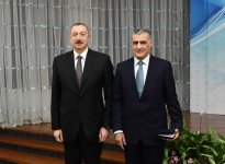 Президент Ильхам Алиев и Первая леди Мехрибан Алиева приняли участие в мероприятии, посвященном спортивным итогам 2017 года (ФОТО)