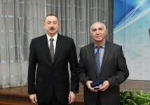 Президент Ильхам Алиев и Первая леди Мехрибан Алиева приняли участие в мероприятии, посвященном спортивным итогам 2017 года (ФОТО)