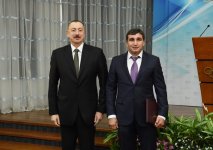 Президент Ильхам Алиев и Первая леди Мехрибан Алиева приняли участие в мероприятии, посвященном спортивным итогам 2017 года (ФОТО)