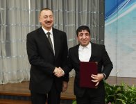 Президент Ильхам Алиев и Первая леди Мехрибан Алиева приняли участие в мероприятии, посвященном спортивным итогам 2017 года (ФОТО)