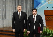 Президент Ильхам Алиев и Первая леди Мехрибан Алиева приняли участие в мероприятии, посвященном спортивным итогам 2017 года (ФОТО)