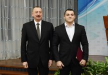 Президент Ильхам Алиев и Первая леди Мехрибан Алиева приняли участие в мероприятии, посвященном спортивным итогам 2017 года (ФОТО)