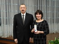 Президент Ильхам Алиев и Первая леди Мехрибан Алиева приняли участие в мероприятии, посвященном спортивным итогам 2017 года (ФОТО)