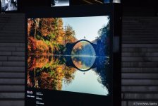 Вице-президент Фонда Гейдара Алиева Лейла Алиева посетила выставку Red Bull Illume (ФОТО)