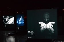 Вице-президент Фонда Гейдара Алиева Лейла Алиева посетила выставку Red Bull Illume (ФОТО)