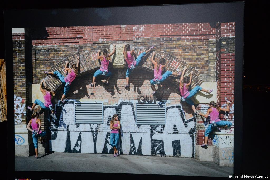 Вице-президент Фонда Гейдара Алиева Лейла Алиева посетила выставку Red Bull Illume (ФОТО)