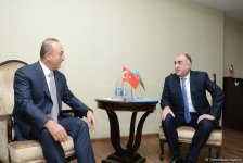 Azerbaijani FM meets Turkish counterpart (PHOTO)