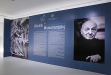 Вице-президент Фонда Гейдара Алиева Лейла Алиева приняла участие в открытии персональной выставки Омара Эльдарова (ФОТО)