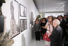 Вице-президент Фонда Гейдара Алиева Лейла Алиева приняла участие в открытии персональной выставки Омара Эльдарова (ФОТО)