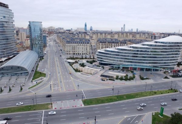 Construction of large residential complex in White City district continues in Baku