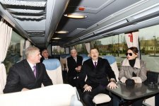 Президент Ильхам Алиев и его супруга ознакомились с работой, проделанной в «Баку Белый город» (ФОТО)